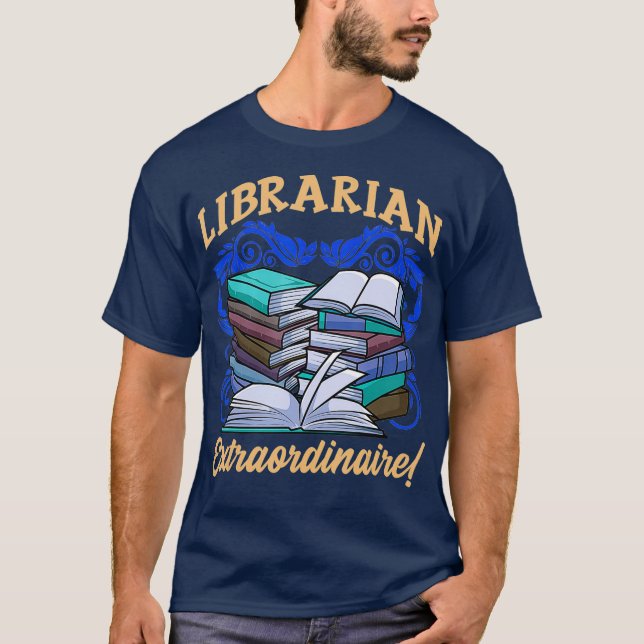Bibliofil relaterad till Bibliophile, Bibliotek, s T Shirt (Framsida)