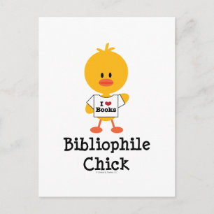 Bibliofilial Chick vykort