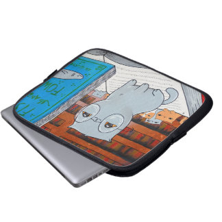 Bibliofilkattlaptop sleeve