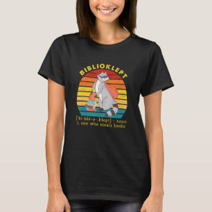 Biblioklept Noun One som styr Bokar T Shirt