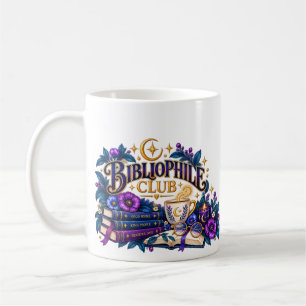 Bibliophile Club Bokälskare Kaffemugg