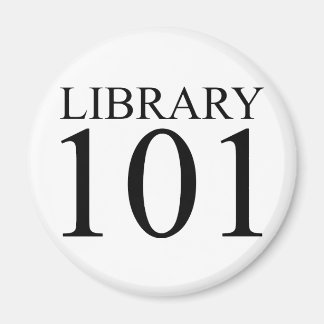 BIBLIOTEK 101 MAGNET