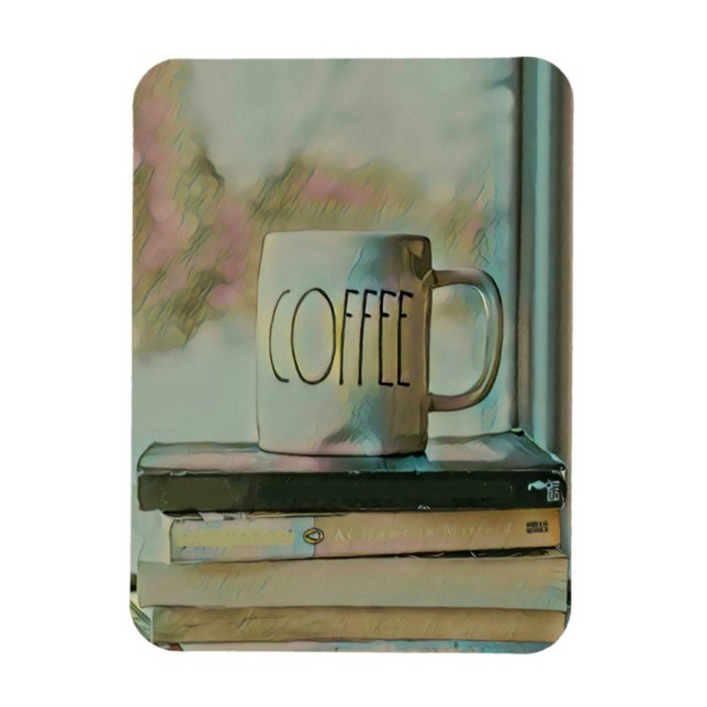 Bibliotek Älskare Gift Magnet (Vertikal)