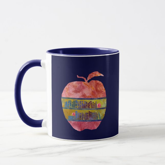 Bibliotek Apple Mugg (Vänster)