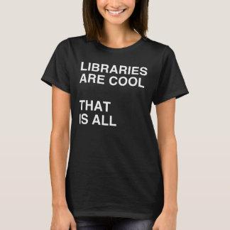 BIBLIOTEK ÄR DEN KALLA tshirten Tee