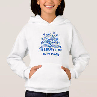 Bibliotek är min Lycklig Ställe - inspirationskäll T Shirt