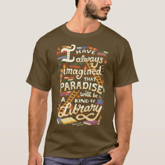 Bibliotek är Paradise T Shirt