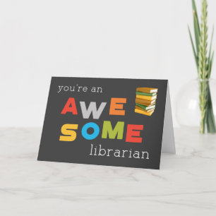Bibliotek-arbetsdagen Fantastisk Kort