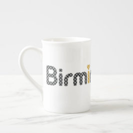 Bibliotek av den Birmingham benporslinmuggen Benporslin Mugg