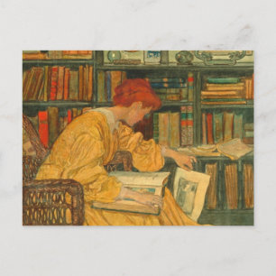 Bibliotek av Elizabeth Shippen Vykort