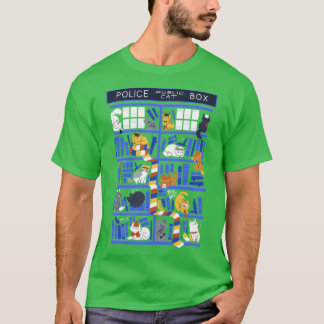 Bibliotek Bo Vem rolig T Shirt