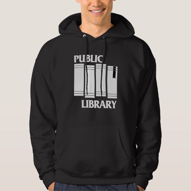 Bibliotek Bok Hoodie (Framsida)