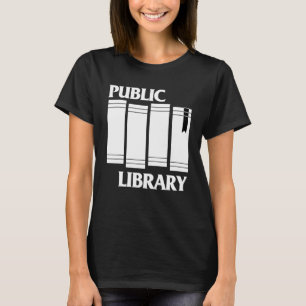 Bibliotek Bok T Shirt