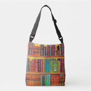 Bibliotek Bokar Axelväska