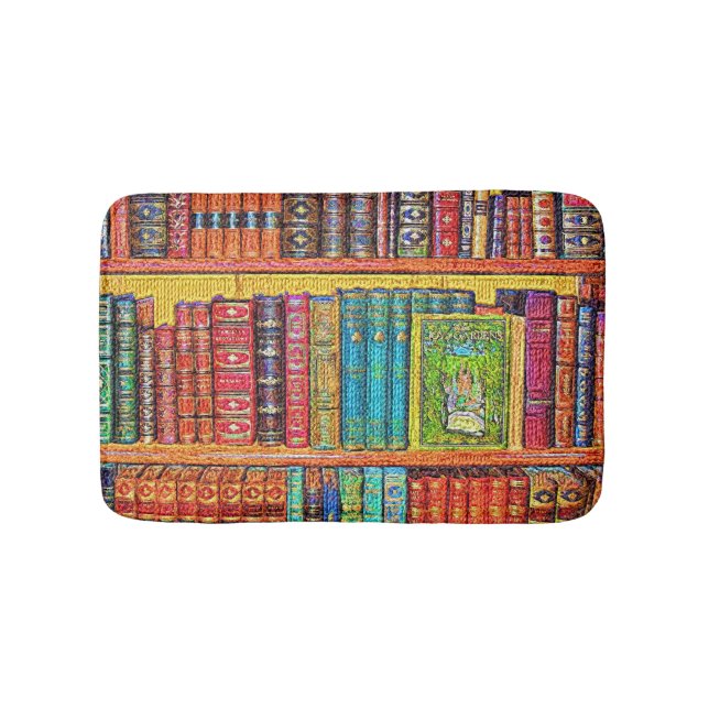 Bibliotek Bokar Bath Mat Badrumsmatta (Framsidan)