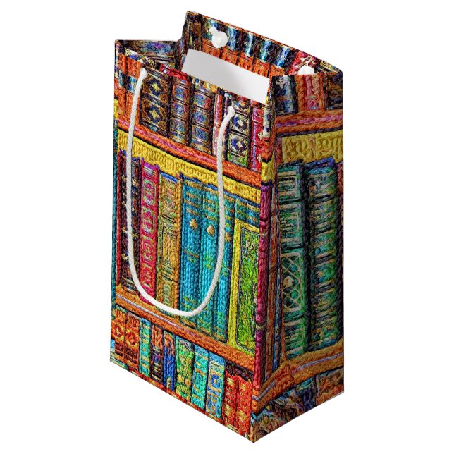 Bibliotek Bokar GIft Bag (Framsidan Vinklad)
