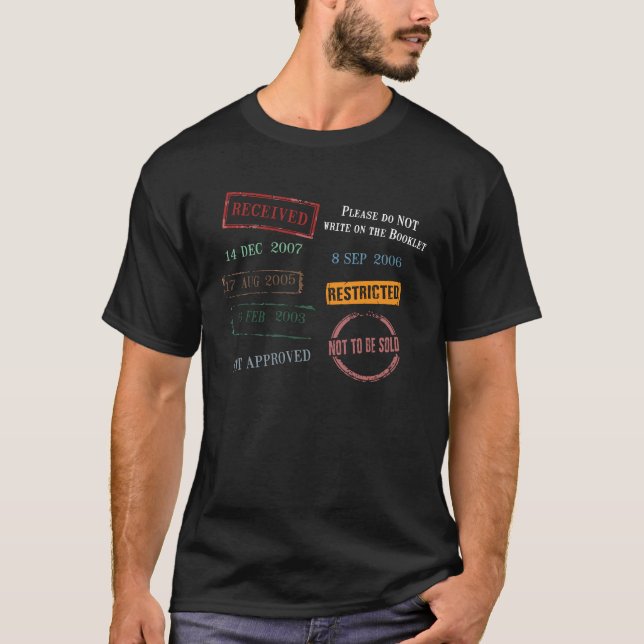 Bibliotek Bokar T Shirt (Framsida)