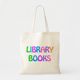 BIBLIOTEK BOKAR Tote Bag Tygkasse