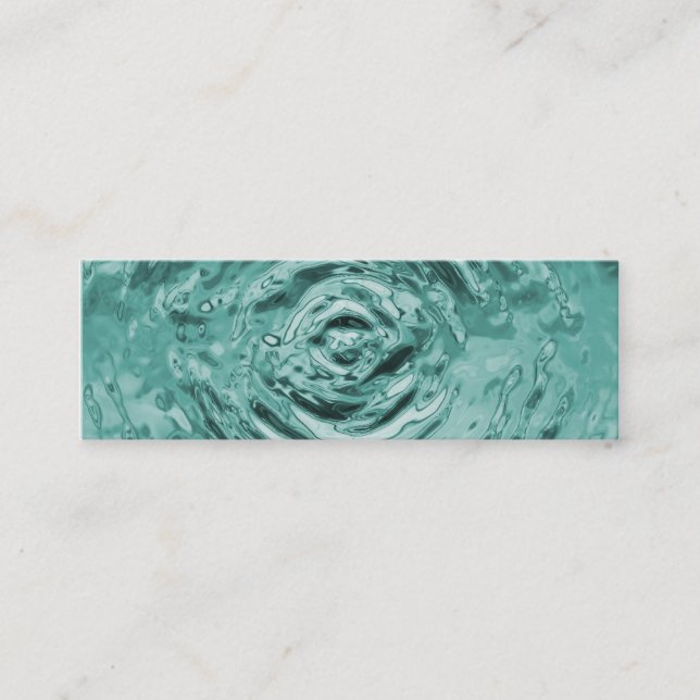 Bibliotek Bokmärken Mini Visitkort (Framsida)