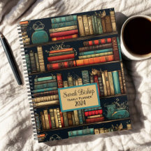 Bibliotek bokshelf Anpassningsbar Yarly Planner