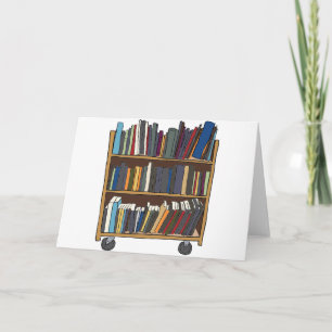 Bibliotek Cart Kort