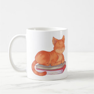 Bibliotek Cat Kaffemugg