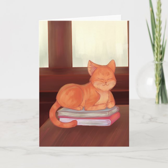 Bibliotek Cat Kort (Framsida)