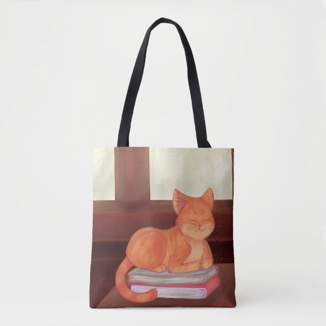 Bibliotek Cat Tygkasse (Framsida)