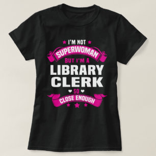Bibliotek Clerk T Shirt