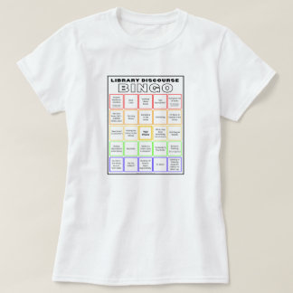 Bibliotek Diskurs Bingo Shirt T Shirt