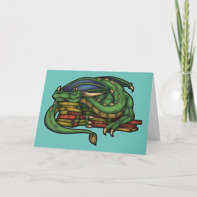 Bibliotek Dragon Kort (Framsida)