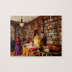 Bibliotek - En ny idé 1895 Pussel