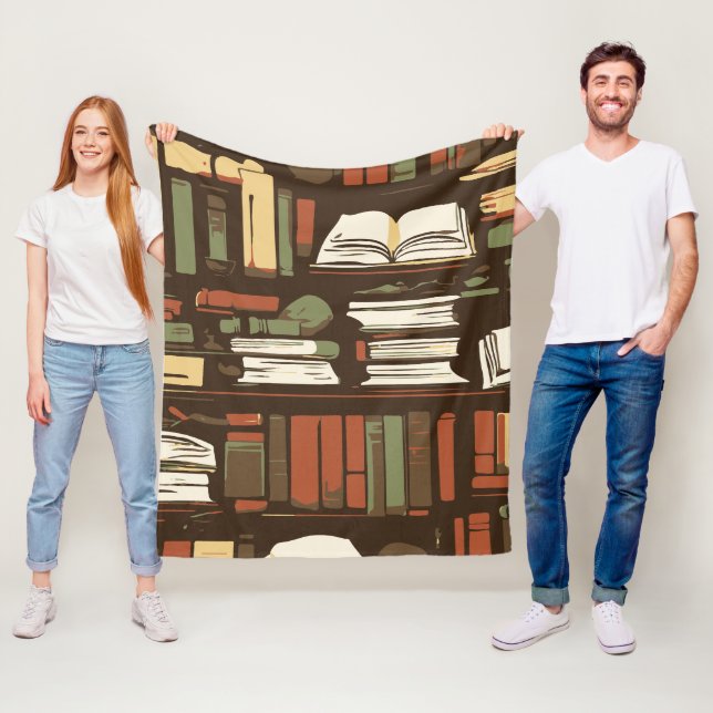 bibliotek fleecefilt (På plats)