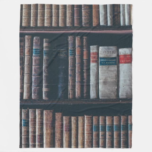 BIBLIOTEK FLEECEFILT (Framsidan)