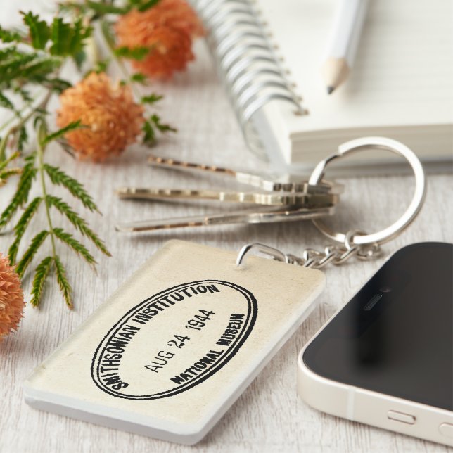 Bibliotek Frimärke Smithsoniska institutionen 1944 (Högra Framsidan)