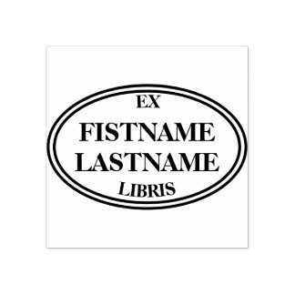 Bibliotek frimärke stil, exkl. kalkplatta i bok stämpel
