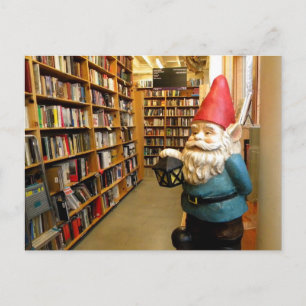 Bibliotek Gnome I Vykort