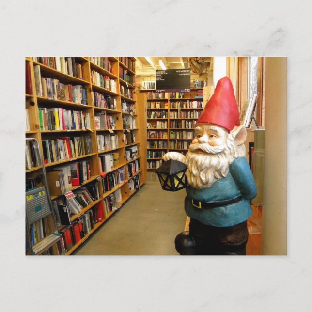 Bibliotek Gnome I Vykort (Framsida)