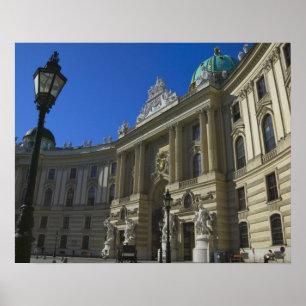 Bibliotek, Hofburg (Imperial Palace) Poster