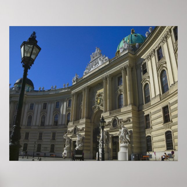 Bibliotek, Hofburg (Imperial Palace) Poster (Framsidan)