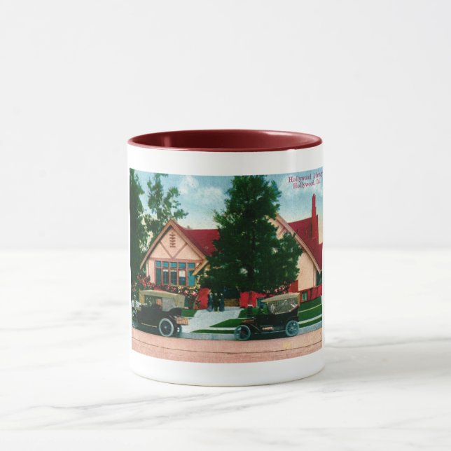 Bibliotek, Hollywood, CA Vintage Mugg (Center)