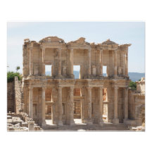 Bibliotek i Celsus i Ephesus, Turkiet