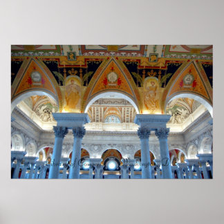 Bibliotek i kongressen poster