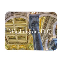 Bibliotek i kongresstak. Washington, DC Magnet