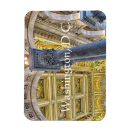 Bibliotek i kongresstak. Washington, DC Magnet