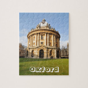 Bibliotek i Oxford, England Pussel