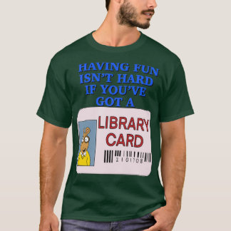 Bibliotek-kort T Shirt
