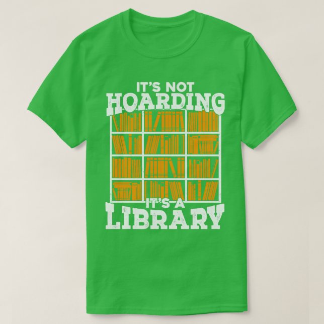 Bibliotek-läsaren Älskare Bibrarian Gift T Shirt (Design framsida)
