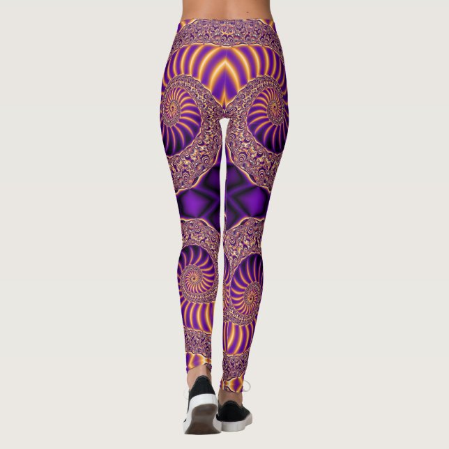 bibliotek leggings (Baksida)
