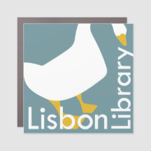 Bibliotek Maine magnet
